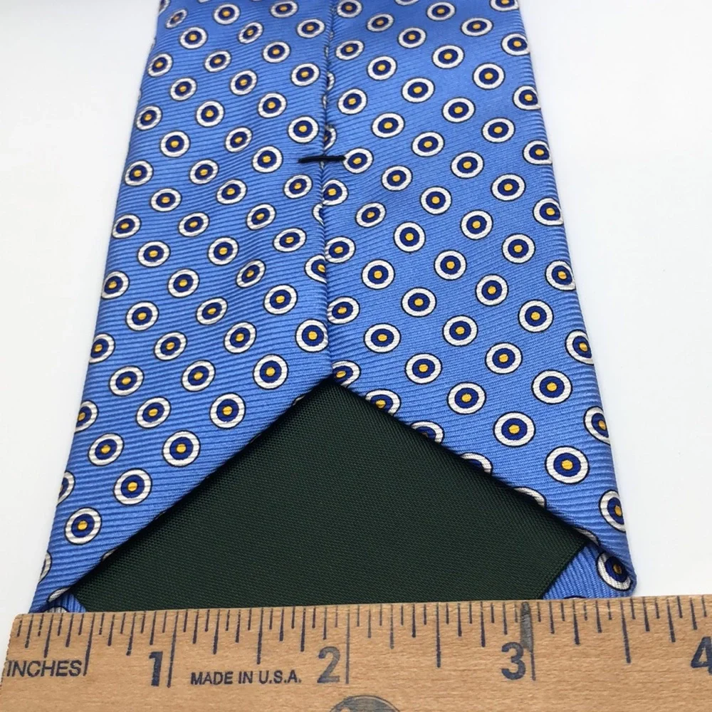 J.Crew Beautiful Silk Tie. Blue Background